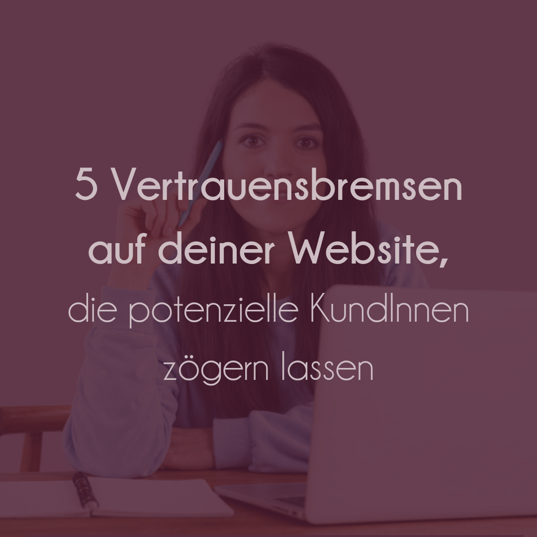 Vorschaubild Vertrauensbremsen Vorschaubild Vertrauensbremsen